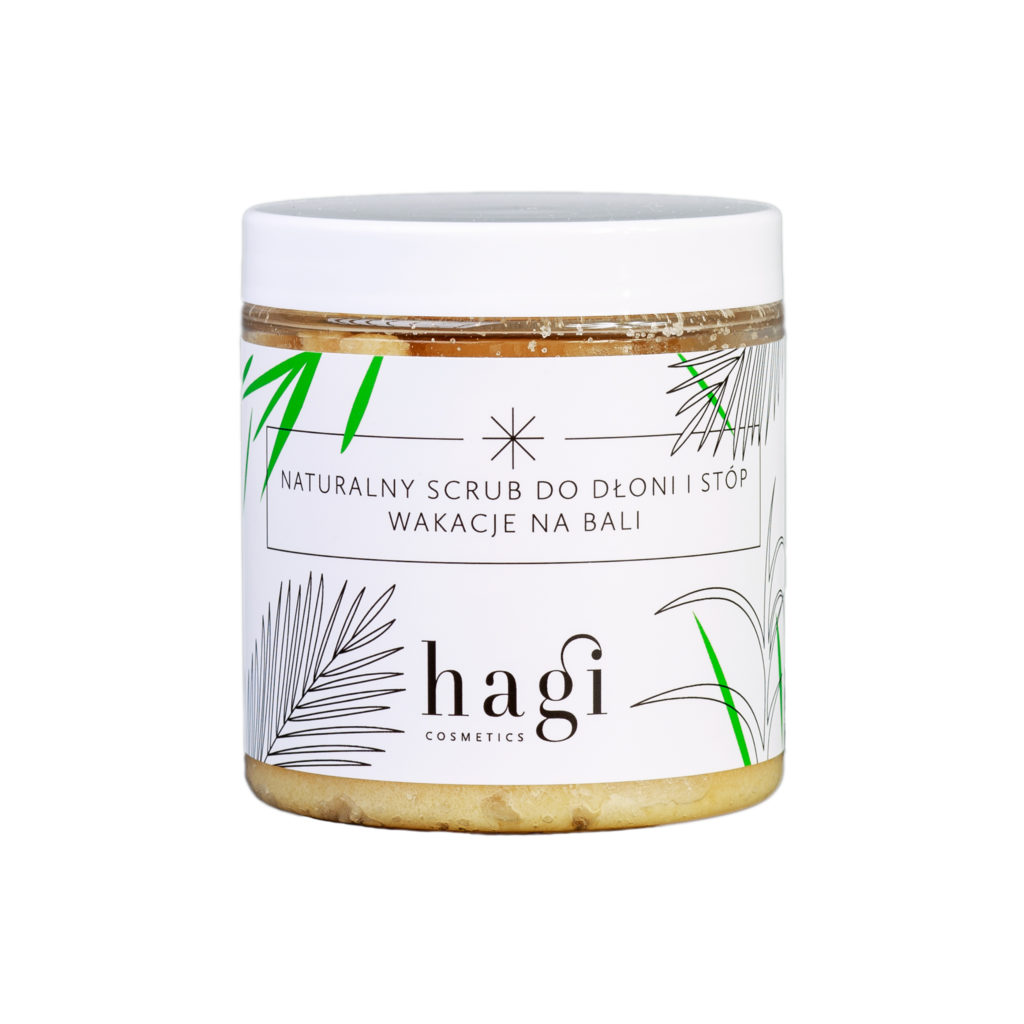 Hagi Scrub do dłoni i stóp Wakacje na Bali 330 ml