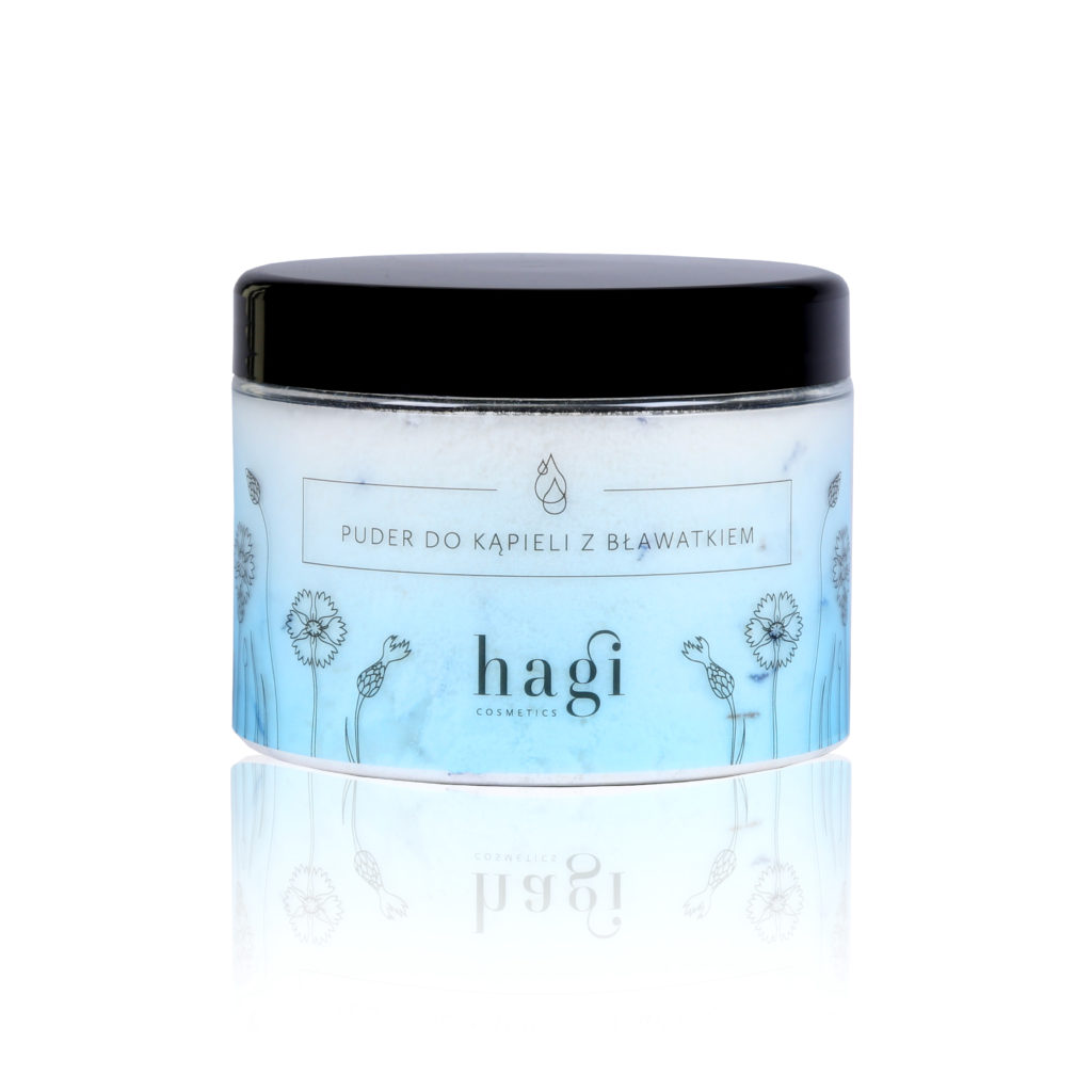 Hagi Puder do kąpieli z bławatkiem 400g