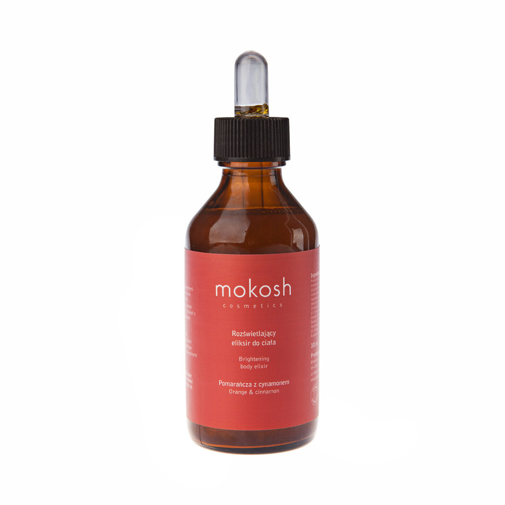 Mokosh Eliksir do ciała rozświetlający - Pomarańcza z cynamonem 100ml