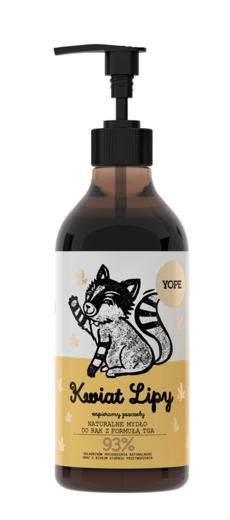 YOPE Mydło w płynie Lipa - kwiat lipy TGA 500 ml