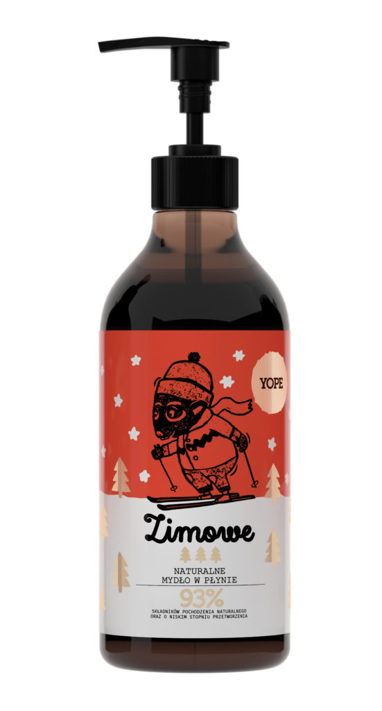 YOPE Mydło w płynie ZIMOWE wersja limitowana