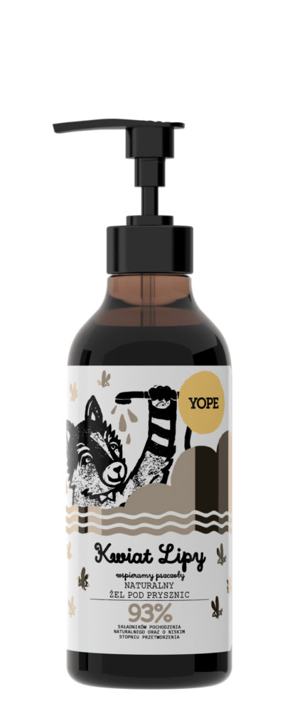 YOPE Żel pod prysznic Lipa - kwiat lipy 400 ml
