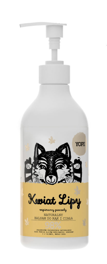 YOPE Balsam do rąk i ciała Lipa - kwiat lipy 500ml