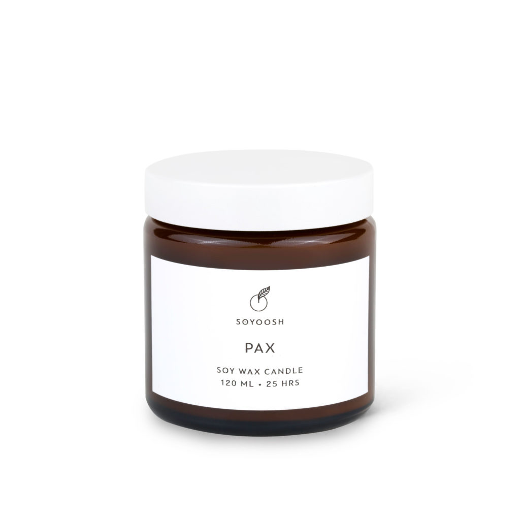 Soyoosh - świeca sojowa Pax 120 ml