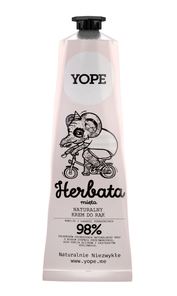 YOPE Krem do rąk Herbata i mięta 100 ml