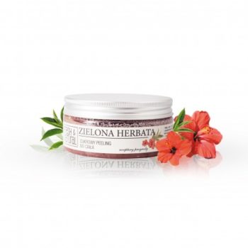 Fresh&Natural Cukrowy peeling do ciała Zielona herbata 250 g