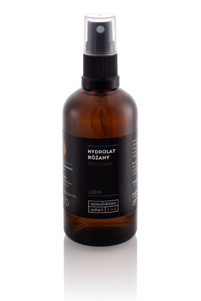 Manufaktura Natura - Hydrolat różany 100% ORGANICZNY 100 ml