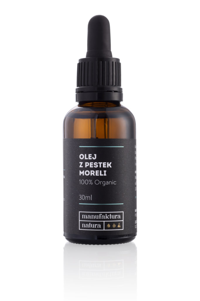 Manufaktura Natura - Olej z pestek moreli 100% ORGANICZNY 30 ml