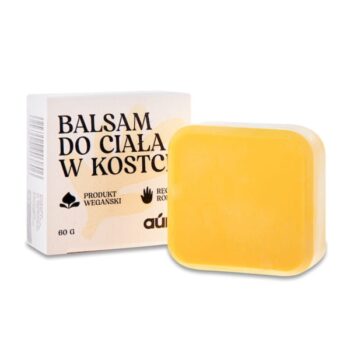 Auna Vegan Balsam do ciała w kostce 60 g | masło kakaowe & masło kokum