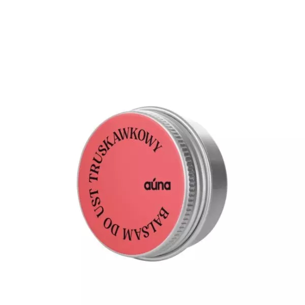 Auna Vegan Balsam do ust truskawkowy 15 ml podkreśla naturalny kolor ust