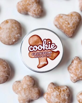 Auna Vegan COOKIE ciasteczkowe masło do ciała 60 ml ŚWIĄTECZNE pierniczki