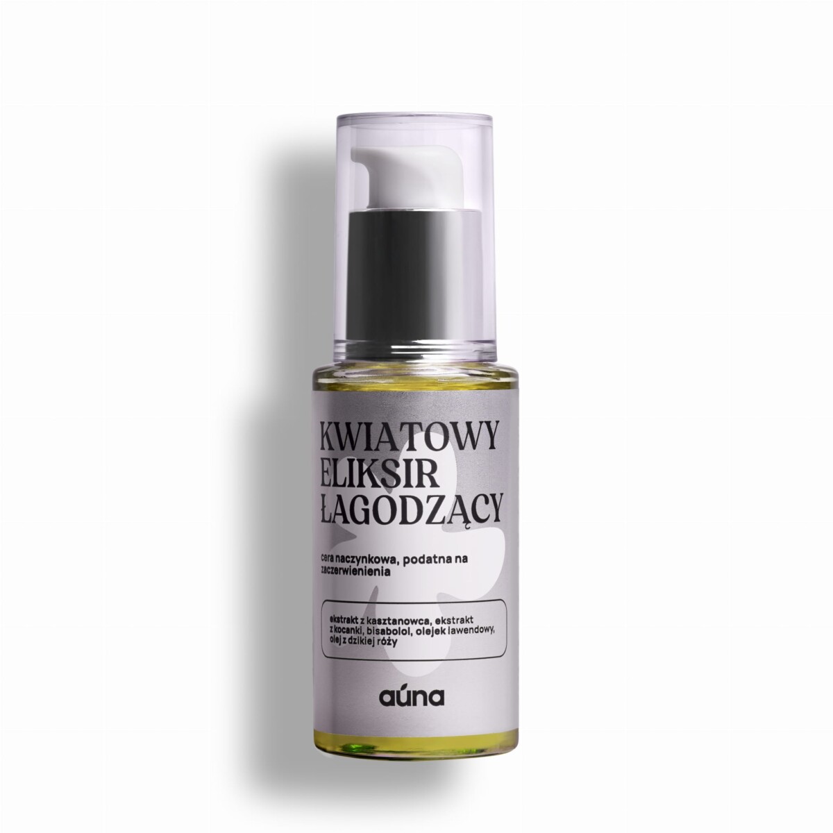 Auna Vegan kwiatowy eliksir ŁAGODZĄCY 30 ml do cery naczynkowej