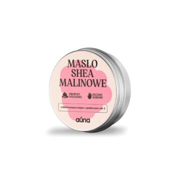 Auna Vegan Masło SHEA malinowe 60 ml z olejem malinowym i wit. E
