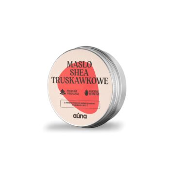 Auna Vegan Masło shea truskawkowe 60 ml z olejem truskawkowym i wit. E