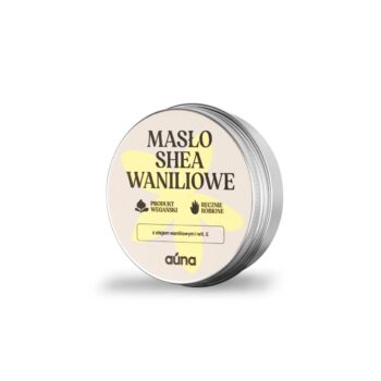 Auna Vegan Masło SHEA waniliowe 60 ml z olejem waniliowym i wit. E