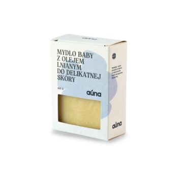 Auna Vegan Mydło BABY 100 g delikatne z olejem lnianym