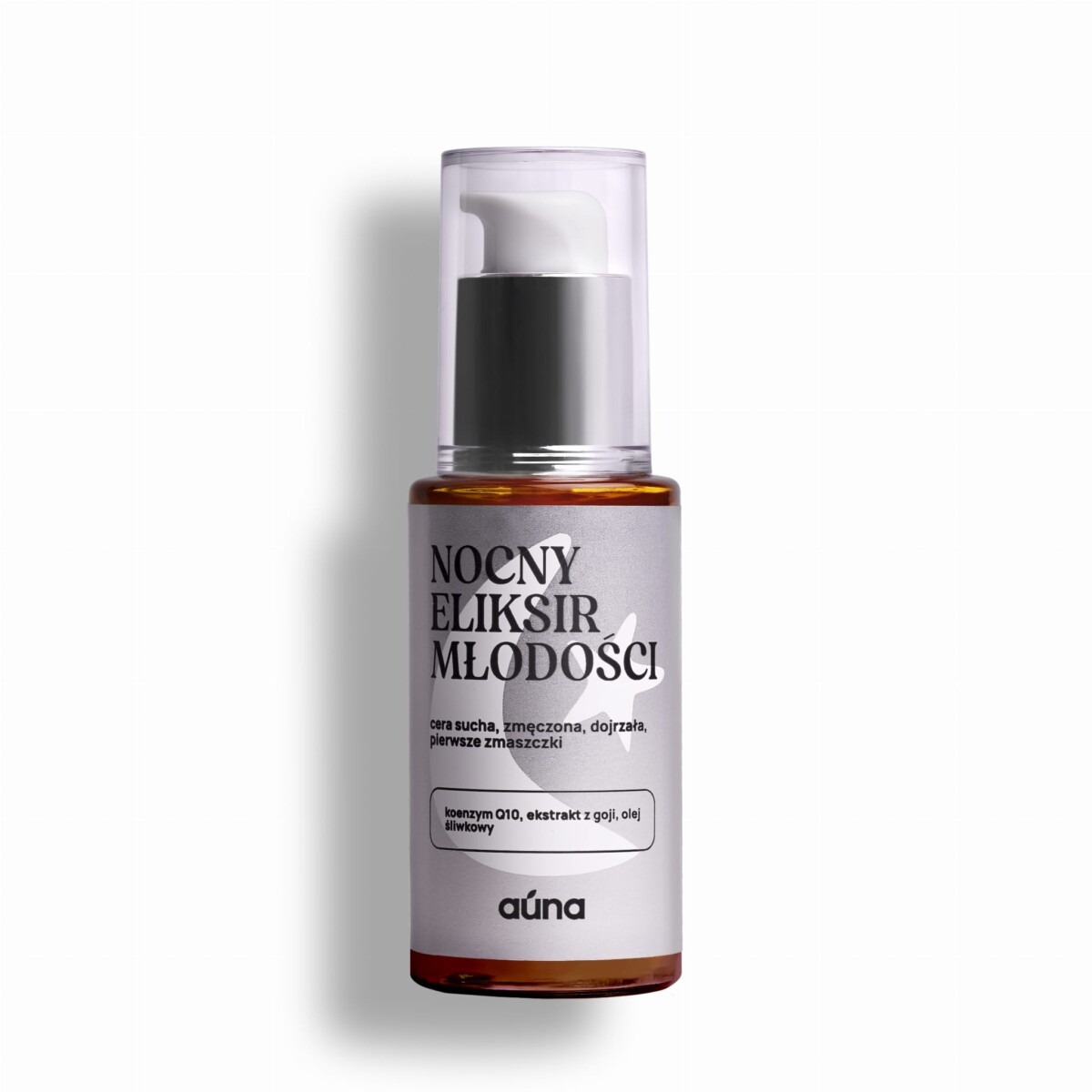 Auna Vegan nocny eliksir MŁODOŚCI 30 ml z koenzymem Q10