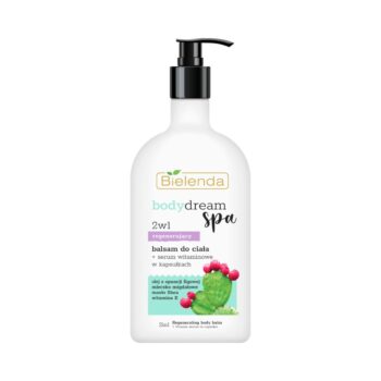 Bielenda 2w1 Regenerujący balsam do ciała + Serum witaminowe w kapsułkach