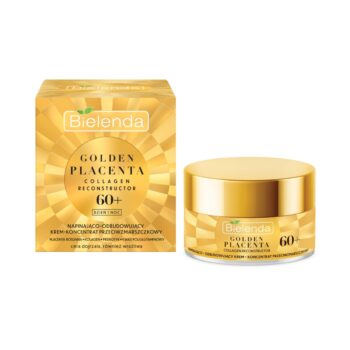 Bielenda COLLAGEN RECONSTRUCTOR - Napinająco - odbudowujący krem - koncentrat przeciwzmarszczkowy 60 +, dzień/ noc