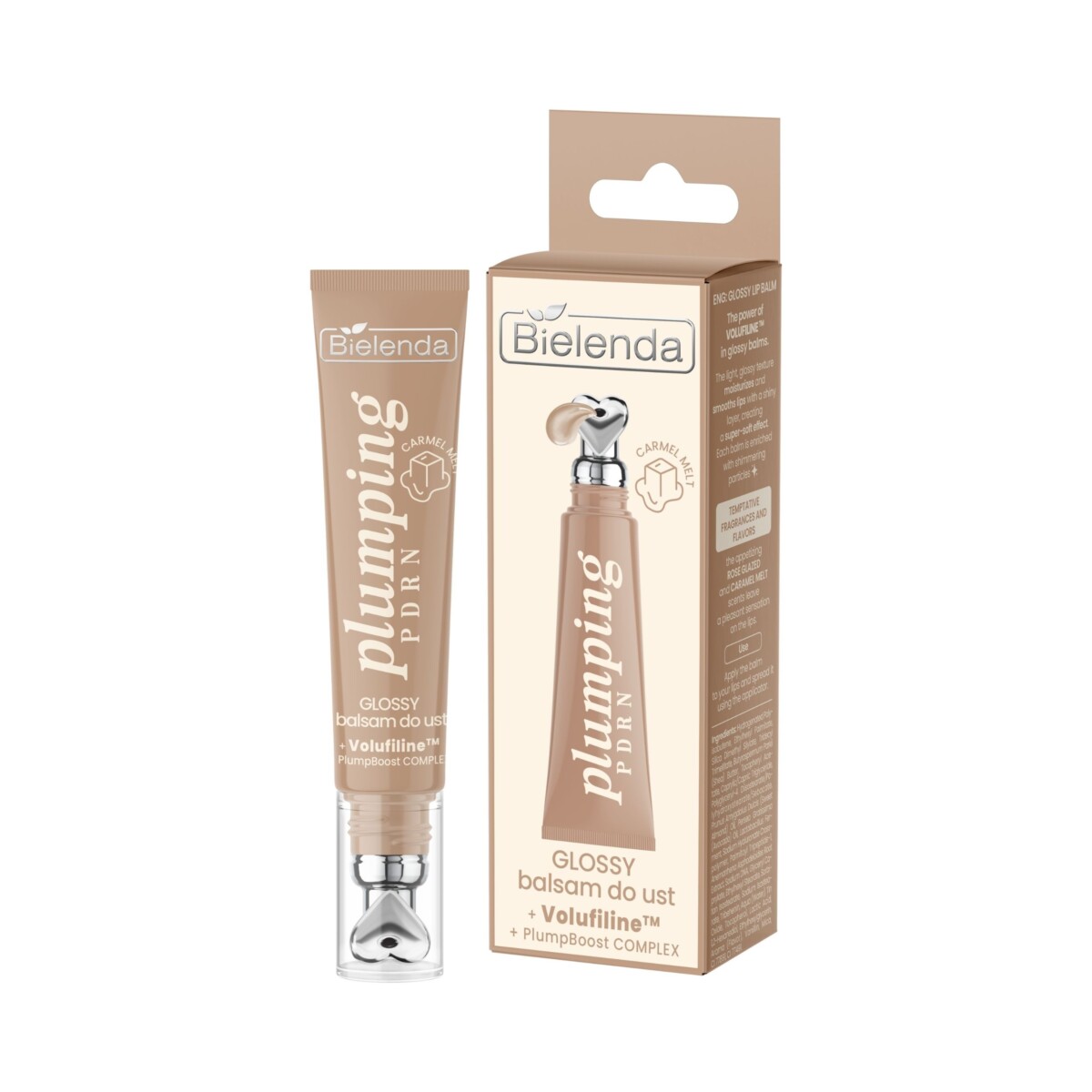 Bielenda Glossy balsam do ust - CARAMEL MELT