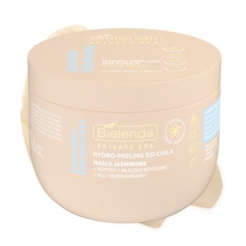 Bielenda Hydro-peeling nawilżający do ciała z masłem jaśminowym Jasmin Blossom