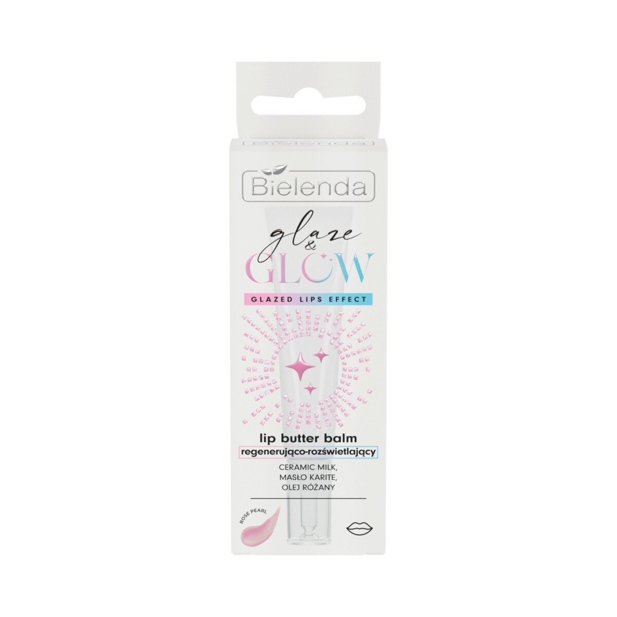 Bielenda Lip butter balm regenerująco-rozświetlający Rose Pearl