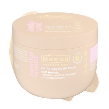 Bielenda Nutri-peeling odżywczy do ciała z miodem manuka Sandal Wood