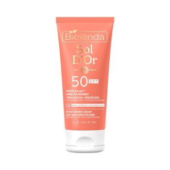 Bielenda Ochronny krem do opalania twarzy SPF 50 - cera sucha / wrażliwa