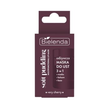 Bielenda Odżywcza maska do ust 3 w 1, Very Cherry