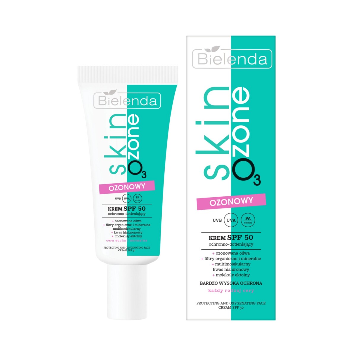 Bielenda Ozonowy krem SPF 50 ochronno-dotleniający