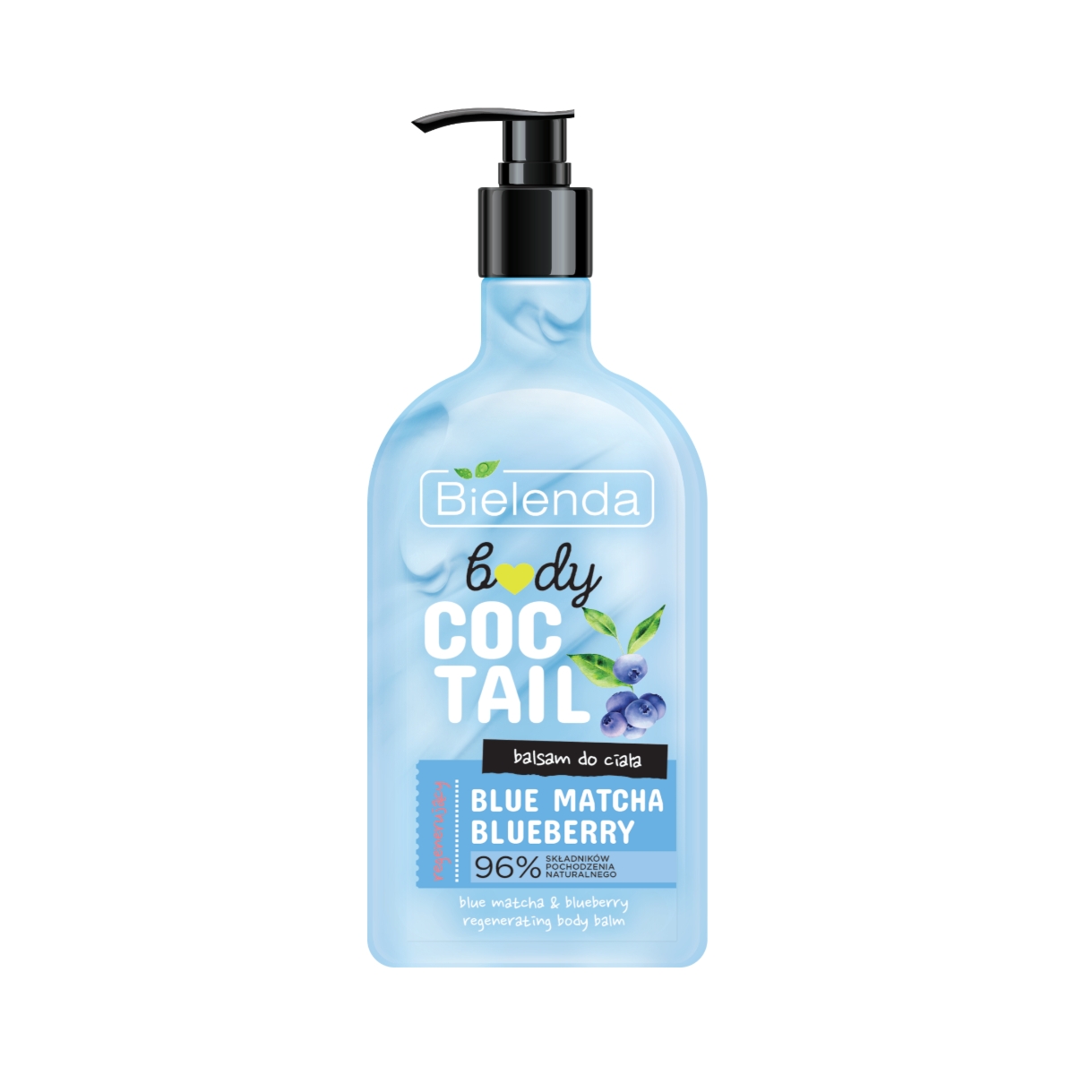 Bielenda Regenerujący balsam do ciała BLUE MATCHA + BLUEBERRY