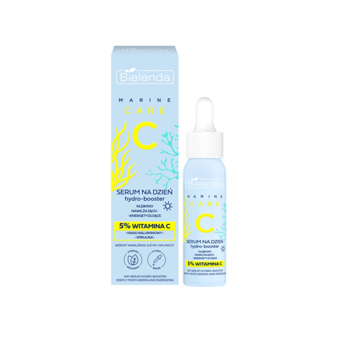 Bielenda Serum na dzień hydro-booster głęboko nawilżająco-energetyzujące