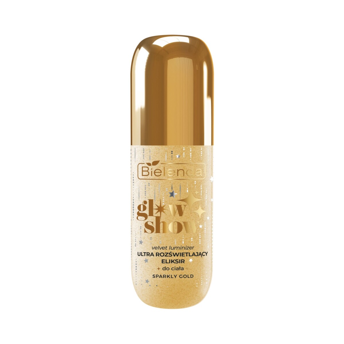 Bielenda Ultra rozświetlający eliksir do ciała, SPARKLY GOLD