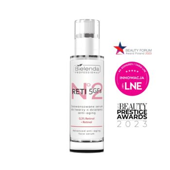 Bielenda Professional Zaawansowane serum do twarzy o działaniu anti-aging z 0,3% Retinolem i Retinalem