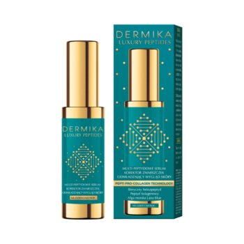 Dermika Multi Peptydowe serum - korektor zmarszczek odmładzający wygląd skóry, na dzień i na noc