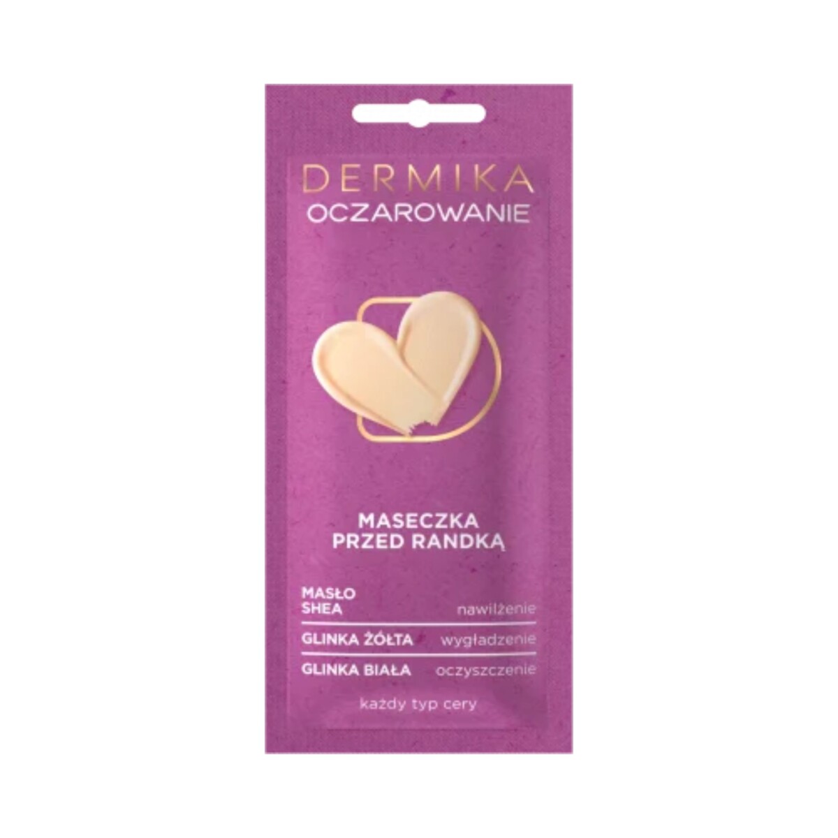Dermika Oczarowanie - maseczka przed randką