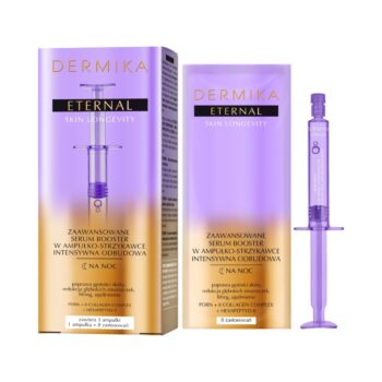 Dermika Zaawansowane serum booster ampułko-strzykawce intensywna odbudowa na noc