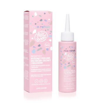 HairBoom Enzymatyczny ryżowy peeling do skóry głowy i włosów Utalentowany Geniusz