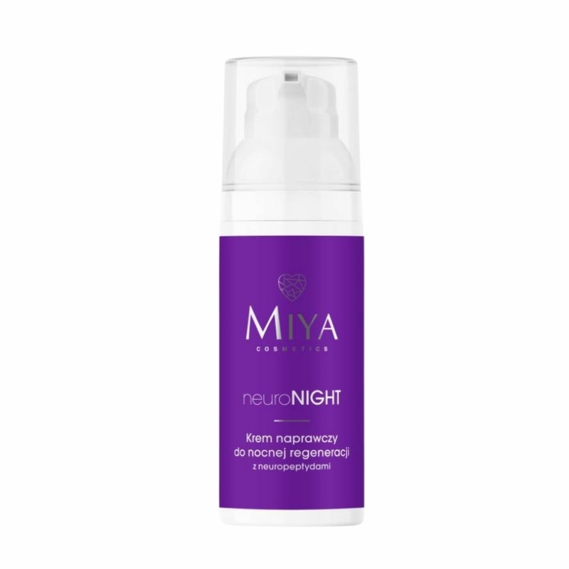 Miya Cosmetics Krem naprawczy do nocnej regeneracji z neuropeptydami