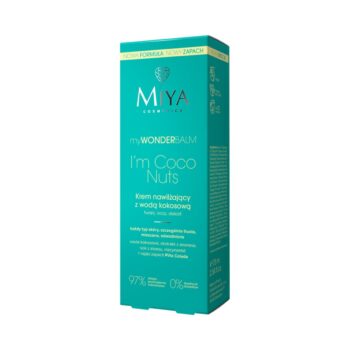 Miya Cosmetics Krem nawilżający z wodą kokosową