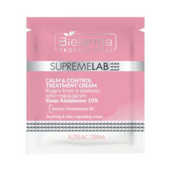 Supremelab Calm&Control Treatment Cream, Kojący krem o działaniu sebo-regulującym - PRÓBKA