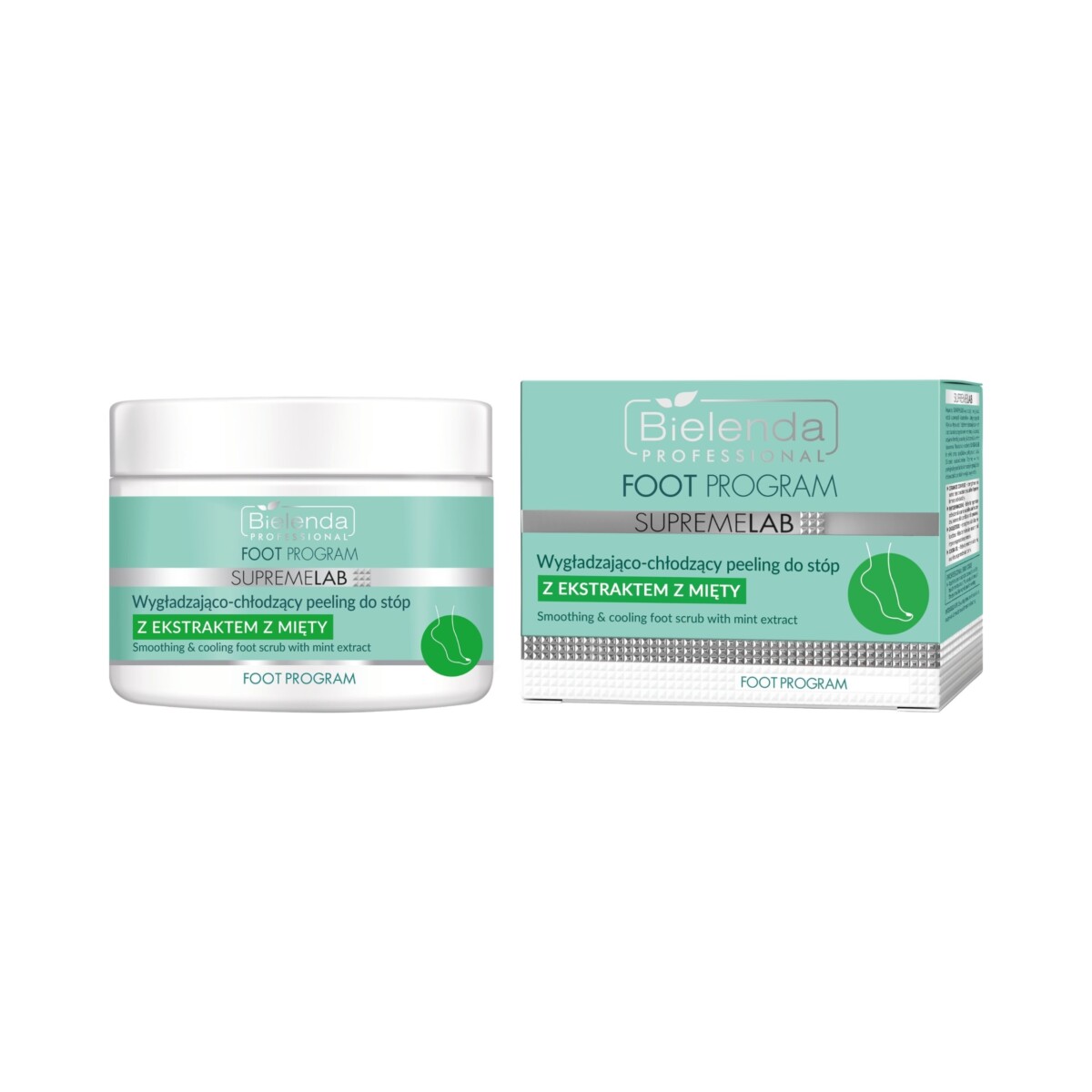 Supremelab Wygładzająco-chłodzący peeling do stóp z ekstraktem z mięty