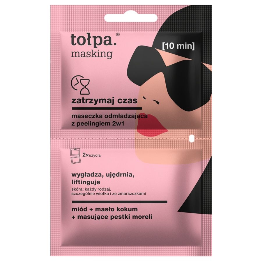 Tołpa Maseczka odmładzająca z peelingiem 2 w 1 2x5 ml