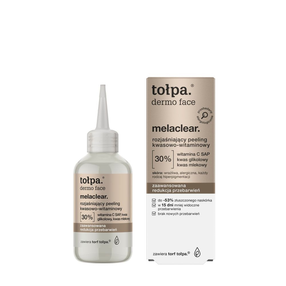 Tołpa Rozjaśniający peeling kwasowo - witaminowy