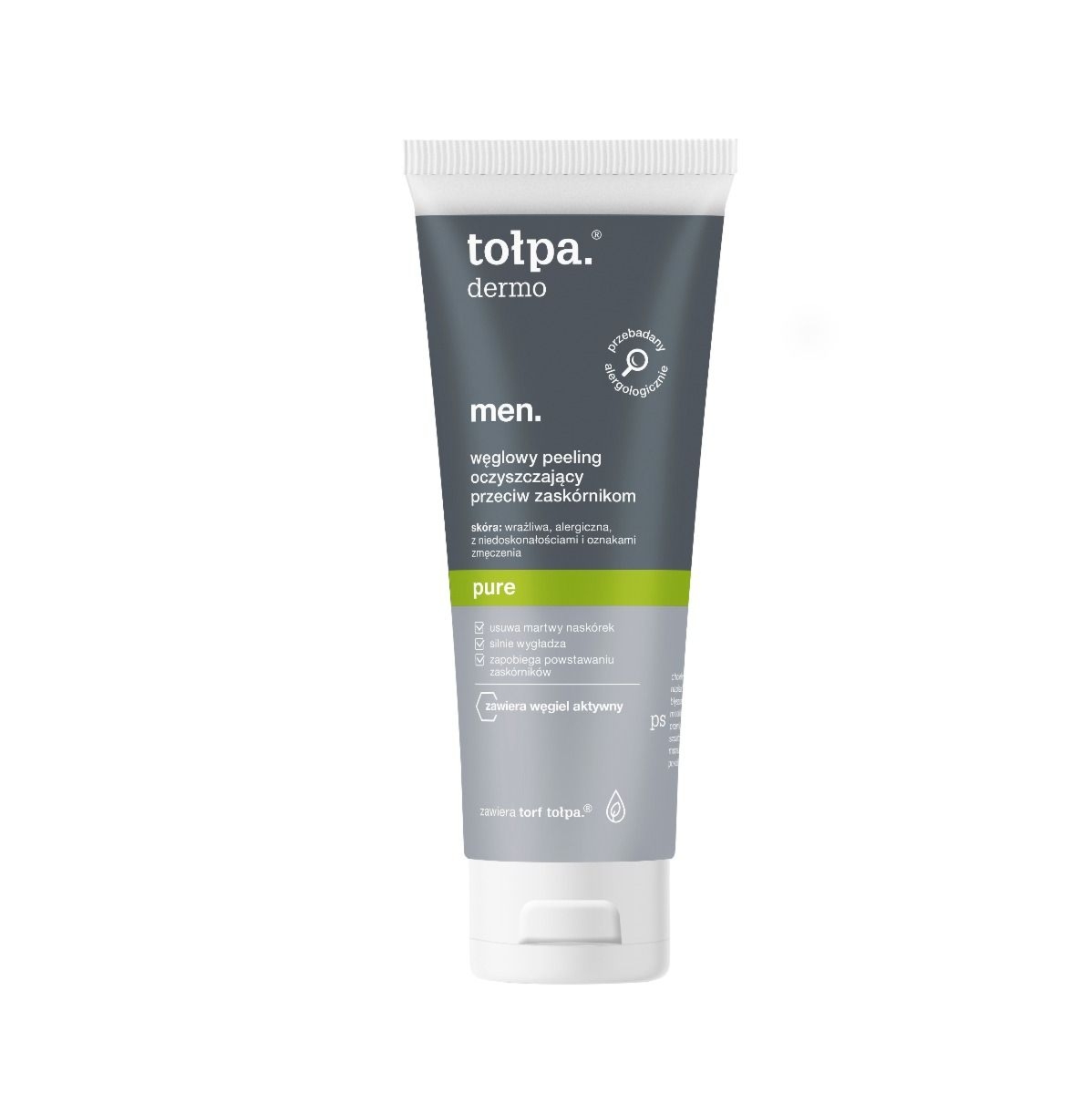 Tołpa Węglowy peeling oczyszczający przeciw zaskórnikom